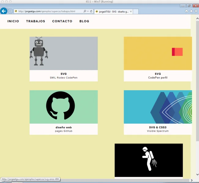 Sprites con SVG